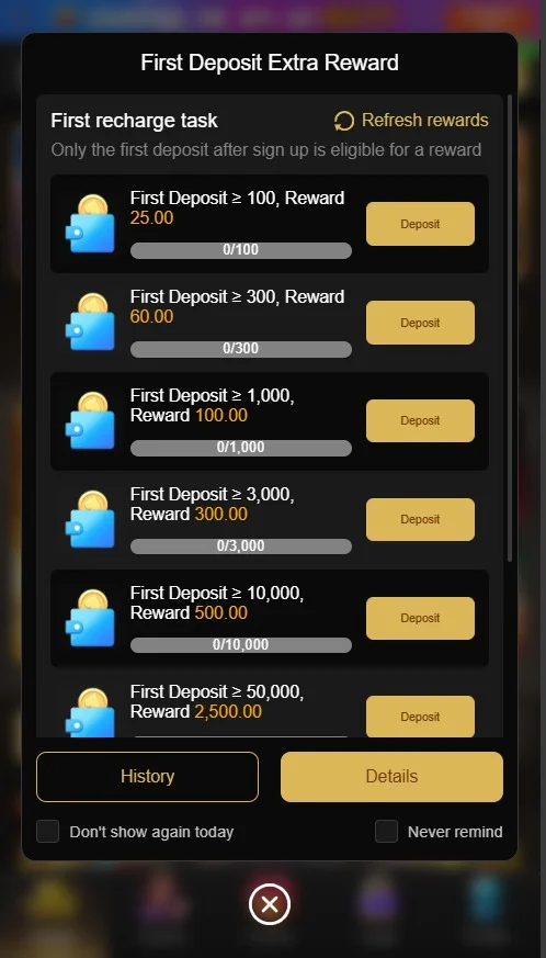 PKR999 Game Deposit